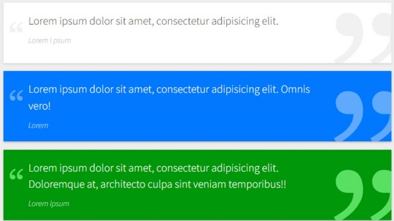 21 Best Bootstrap Quote Examples For You WebTopic